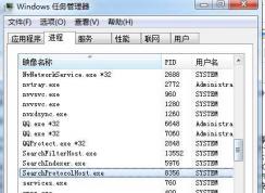 Win7 SearchFilterHost.exe,SearchIndexer.exe,SearchProtocolHost.exe是什么,怎么徹底禁止？
