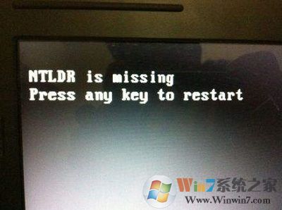 Win7開機“硬盤啟動”10種錯誤提示及解決方案