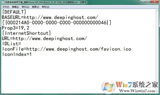 Win7系統如何打開后綴名為url的文件?