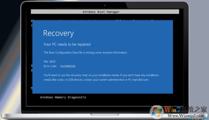 修復(fù)0xc0000185 BSOD