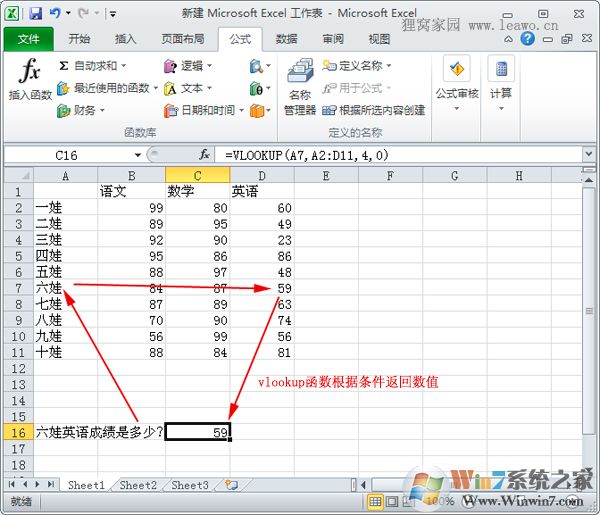 vlookup函數怎么用