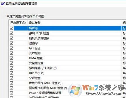 win10使用驅(qū)動(dòng)程序驗(yàn)證程序管理器排查問題驅(qū)動(dòng)的方法