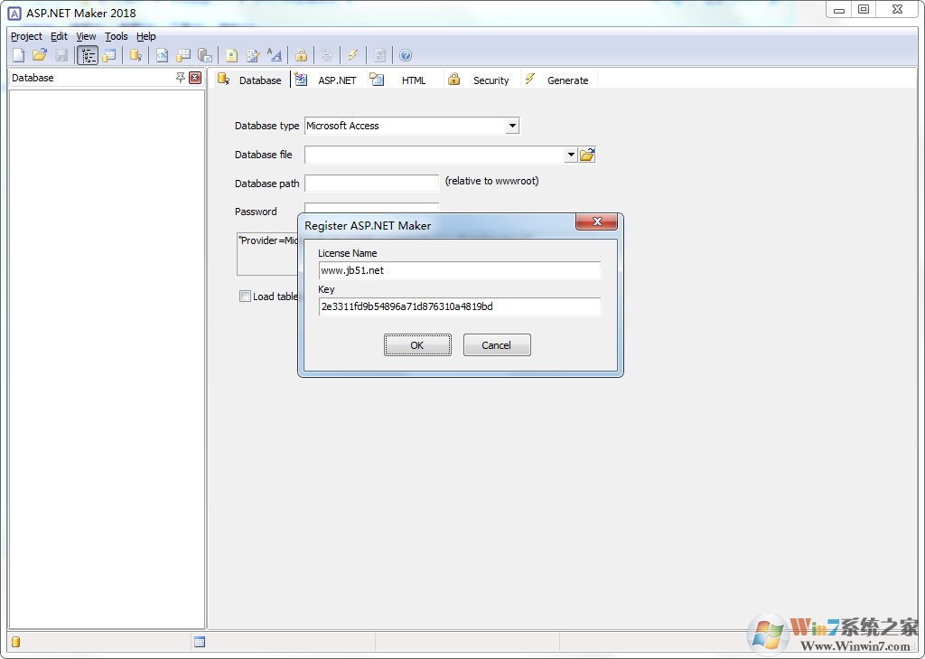 asp.net maker 破解版怎么裝?asp.net maker安裝教程