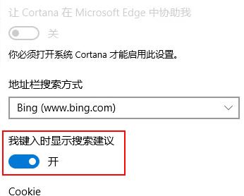 Microsoft Edge搜索建議怎么關?win10關閉edge搜索建議的方法