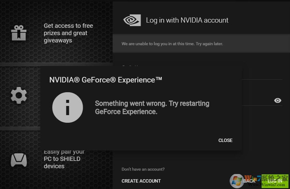 win10系統 NVIDIV Something went wrong怎么辦?(已解決)