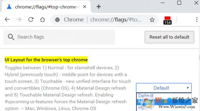 新版Chrome標簽欄模糊怎么辦？新版Chrome設置經典界面的方法