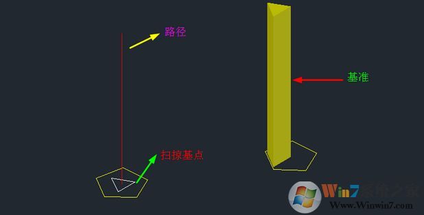 cad掃掠怎么用?cad掃掠功能使用教程