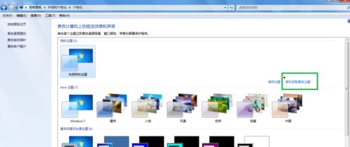 win7怎么更換主題?win7系統更換系統主題的操作方法
