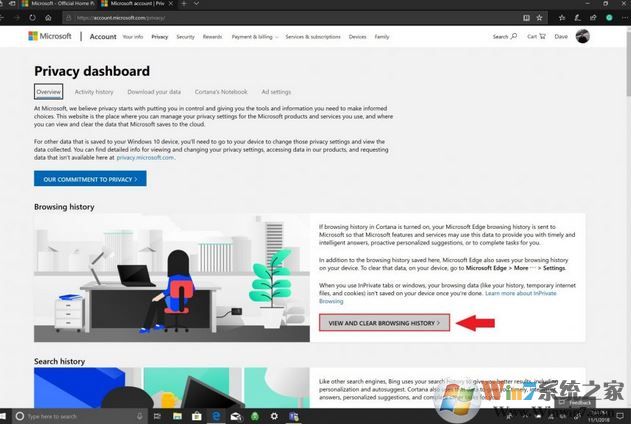 win10系統徹底刪除Microsoft Edge使用痕跡的操作方法