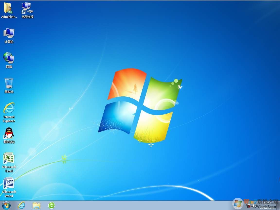 (新)雨林木風Win7旗艦版64位ISO鏡像(帶USB3.0/3.1,支持8,9代CPU) V4.2