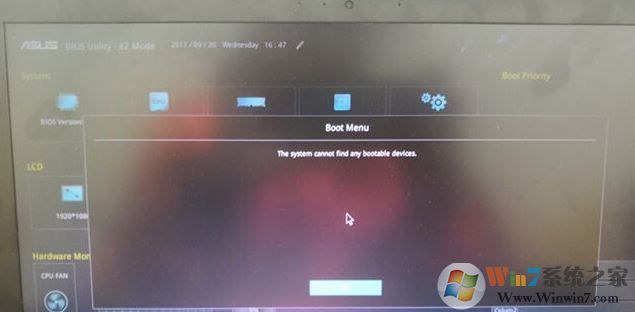 華碩A555QG預裝win10改win7圖文教程