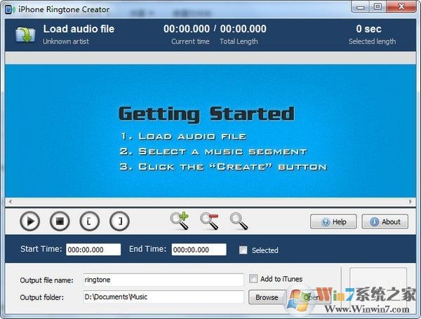 iPhone Ringtone Creator v2.8.5.0免費版(iPhone手機鈴聲制作工具)