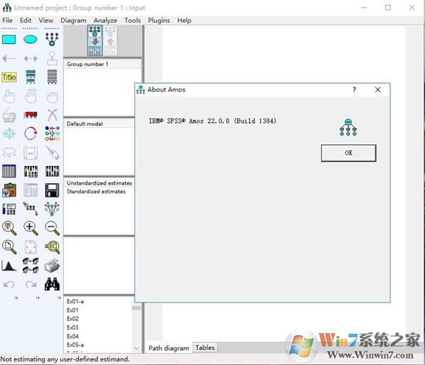 Amos IBM SPSS 英文破解版v21.0(附破解文件+授權碼)