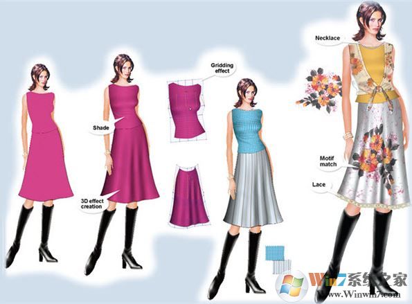 3D Fashion Design System(3D服裝設計系統)v5.2綠色中文版