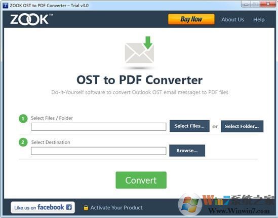 OST轉PDF工具_ZOOK OST to PDF Converter v3.0破解版