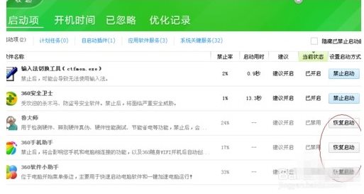 360安全衛(wèi)士如何禁用開機(jī)啟動(dòng)項(xiàng)，具體步驟