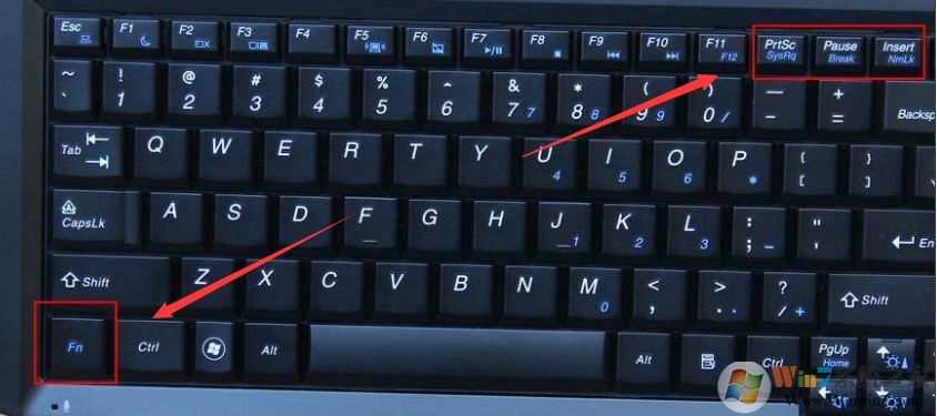 Win10筆記本鍵盤錯亂,字母變數字的解決方法