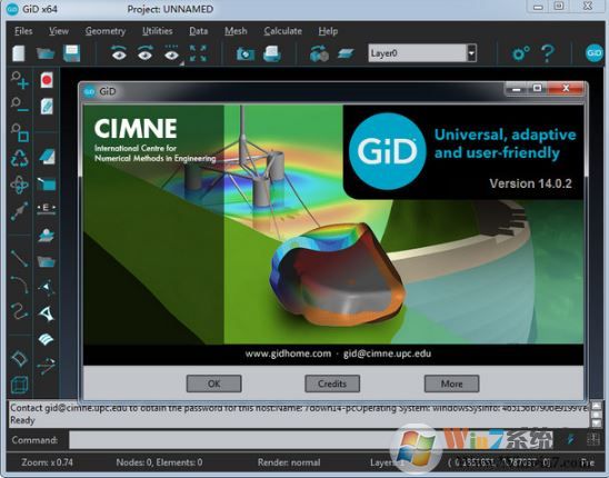 GID下載_GiD Professional v14.0.2 x86/x64(數值模擬軟件)