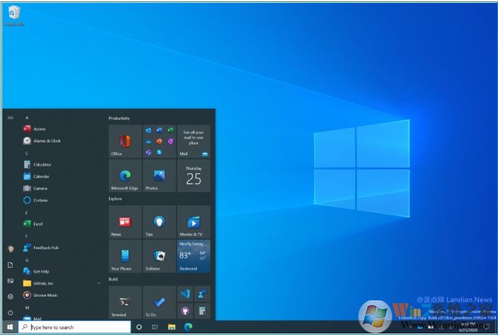 Win10新版開始菜單發布:刪除動態磁貼換成主題感知磁貼