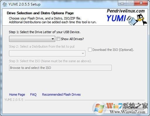 YUMI系統啟動U盤制作工具 v2.0.7.5 綠色版