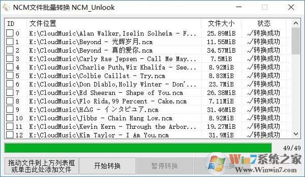 網易ncm文件轉換mp3工具(ncm格式轉換器) 2020最新可用版