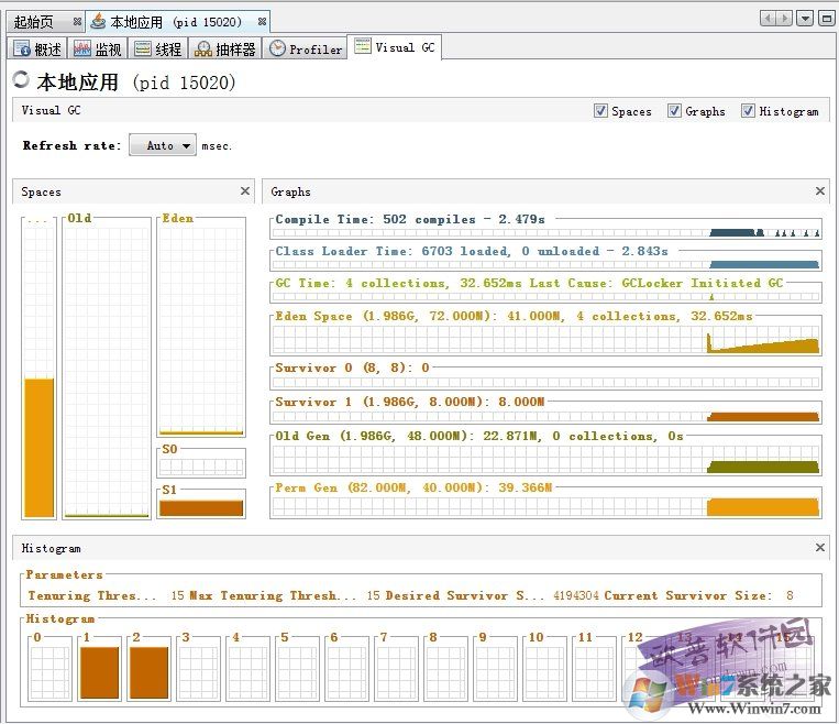 VisualVM中文版下載(JAVA性能調優工具) v1.4.3官方中文版