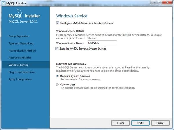 MySQL數據庫8.0