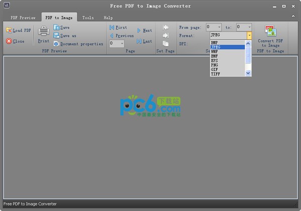 pdf轉圖片工具(Free PDF to Image Converter)