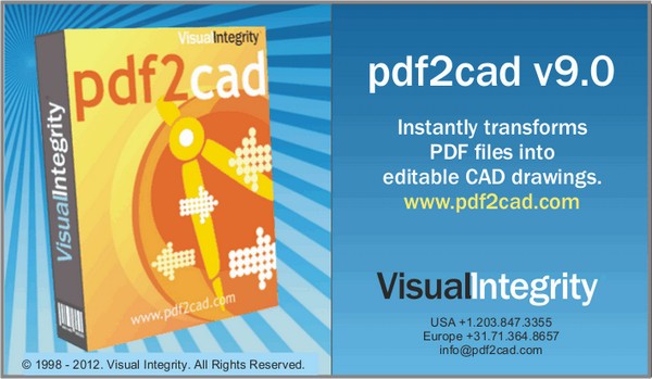 PDF轉CAD文件(PdftoCad)