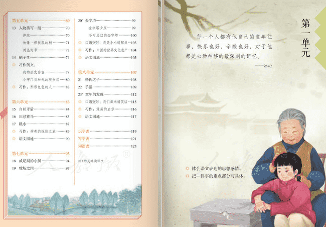 語文五年級下冊人教版