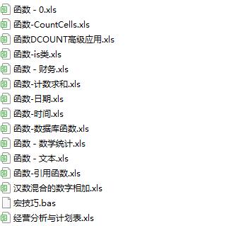 excel函數公式大全電子版