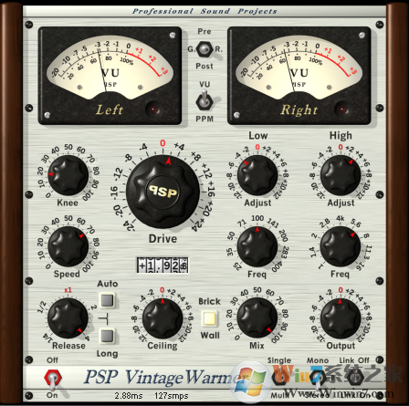 PSP VintageWarmer音頻工具數字仿真模擬器2.6.0官方版