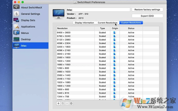 SwitchResX MAC版官網下載-SwitchResXMac版 4.6.4