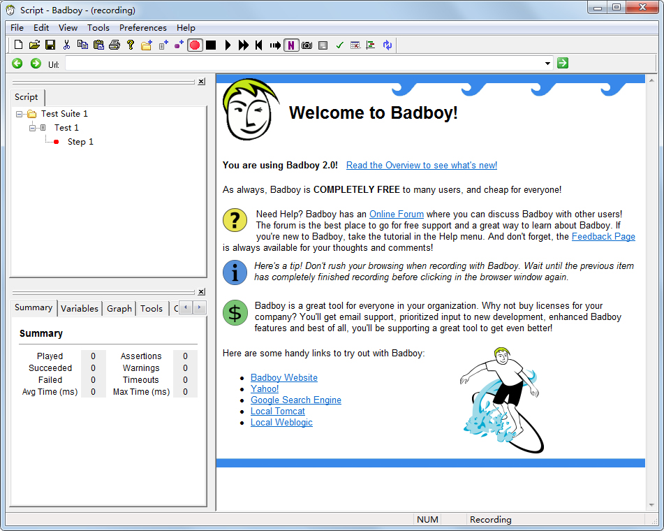 badboy測(cè)試工具 V2.0.5