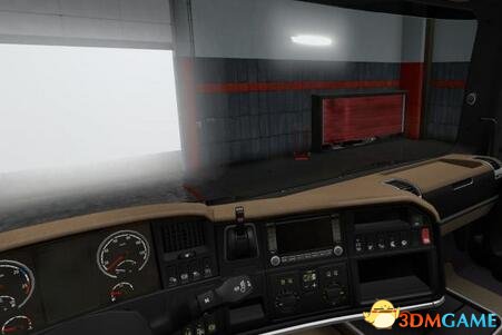 歐洲卡車模擬2高清倒后鏡與內飾MOD