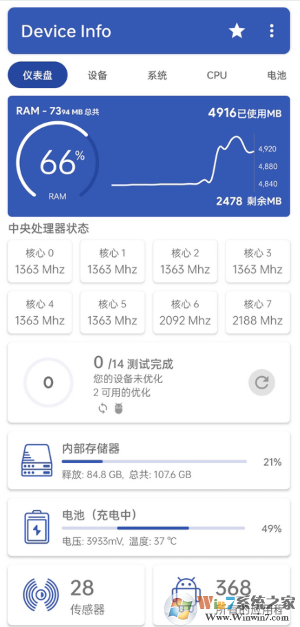 安卓設備信息Device Info