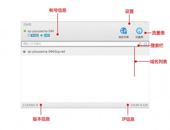 花生殼動態域名解析