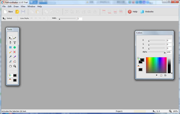  FlatIconMaker(圖標制作軟件) V1.3.5 綠色版