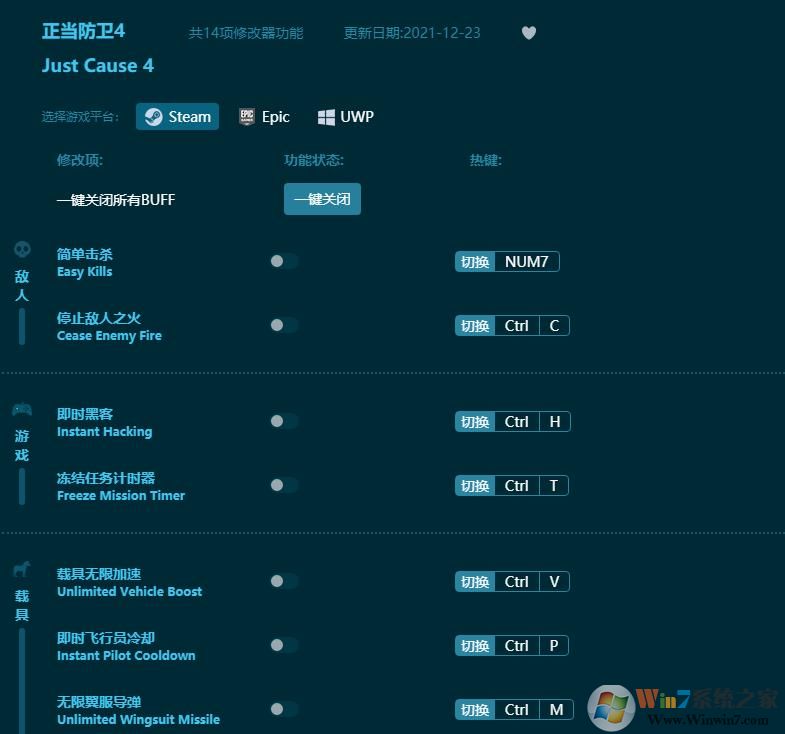 正當防衛4修改器