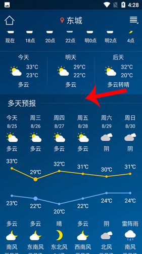 本地天氣預報官方版怎么樣4