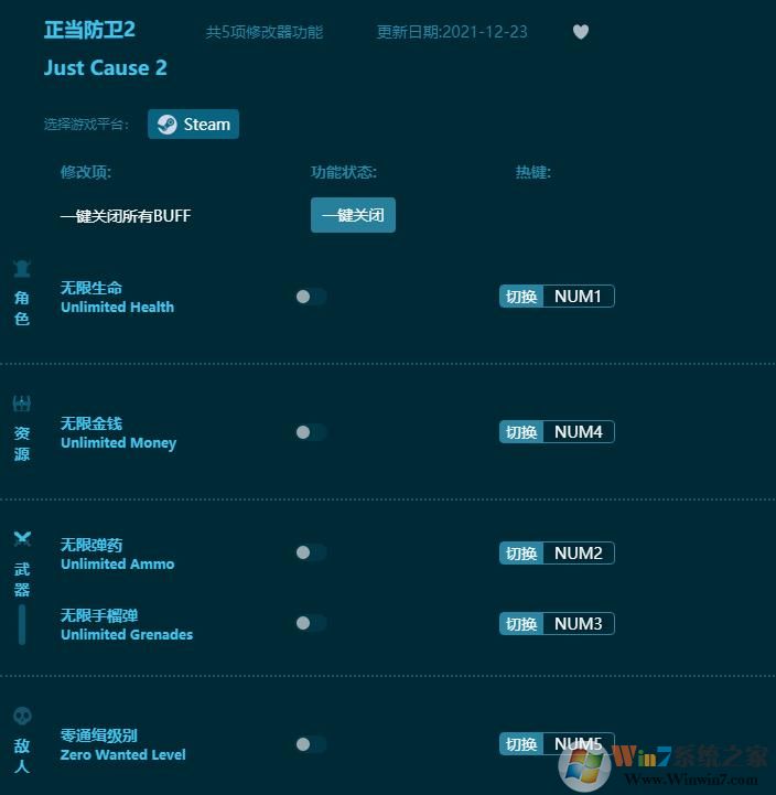 正當防衛2修改器