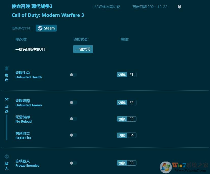 使命召喚8現代戰爭3修改器 風靈月影版
