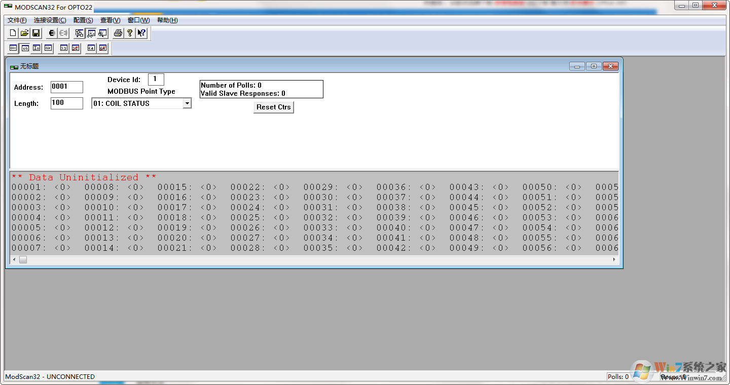Modscan32調(diào)試軟件