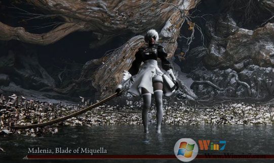 艾爾登法環女武神替換2B模型mod