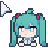 初音未來鼠標指針