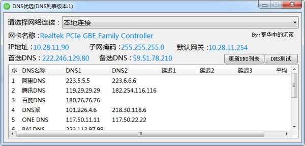 DNS優選工具