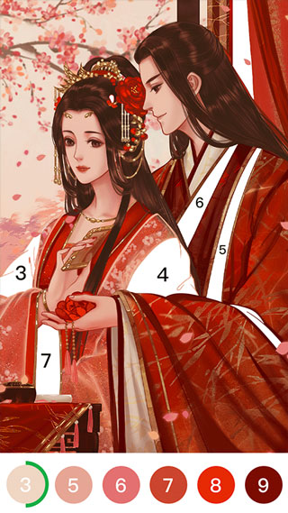 樂涂數字填色免費版