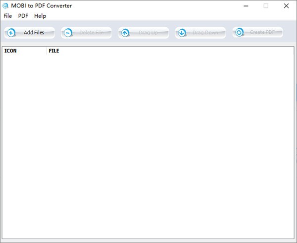 MOBI to PDF Converter(MOBI轉PDF轉換器) v1.0 官方版