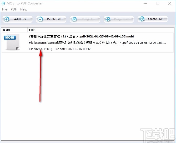 MOBI to PDF Converter(MOBI轉PDF轉換器) v1.0 官方版