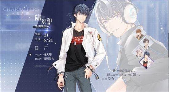 未定事件簿男主資料(身高、演員、照片、年齡、星座等) 未定事件簿人物介紹